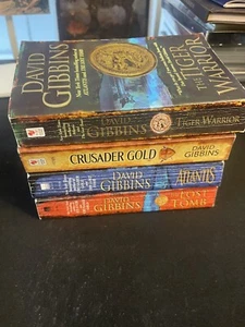 David Gibbins Book Lot Of 4 - Picture 1 of 4