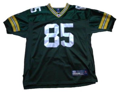 Green Bay Packers Greg Jennings jersey size 50 stitched mens Reebok green NFL - Image 1 of 4