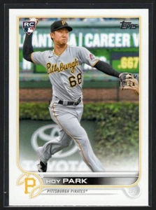 Hoy Park 2022 Topps #184 Rookie - Pittsburgh Pirates - Picture 1 of 2