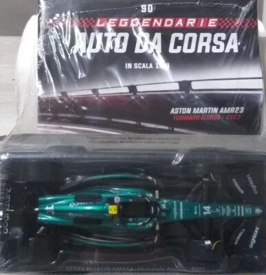 Leggendarie auto da corsa F1 ASTON MARTIN AMR23 di Fernando Alonso del 2023 1:24 - Immagine 1 di 4