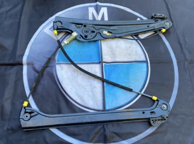 2002-2005 BMW E65 745LI FRONT RIGHT PASSENGER SIDE WINDOW REGULATOR OEM - Image 1 of 4
