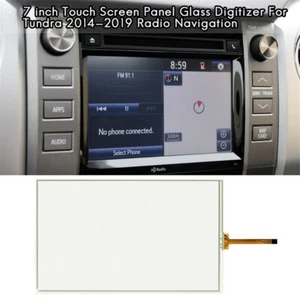 7" Touch Screen Glass Digitizer For 2014-2019 Toyota Tundra Radio Navigation USA - Picture 1 of 7