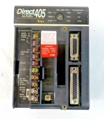 AUTOMATION DIRECT Halliburton Unipro II 03857-0405 CPU Module, FOR PARTS/ REPAIR - Image 1 of 4