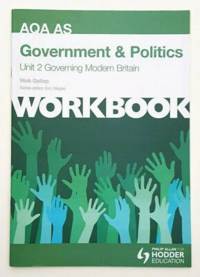 AQA AS Government & Politics  Unit 1 People, Politics & Participation Workbook - Image 1 of 4