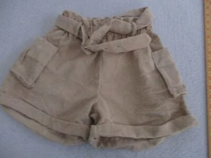 Shein Beige corduroy shorts sz 11-12Y - Picture 1 of 5
