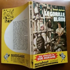 C1 Henri VERNES Bob Morane LE GORILLE BLANC Reimpression Type 2 1959 - Imagen 1 de 1