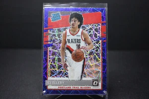 Donruss Optic CJ ELLEBY RC 2020-21 Blue Velocity Prizm #195 Trailblazers - Imagen 1 de 1