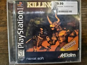 Killing Zone - PlayStation 1 PS1 - Black Label Complete DISPLAY ONLY Copy - Picture 1 of 4