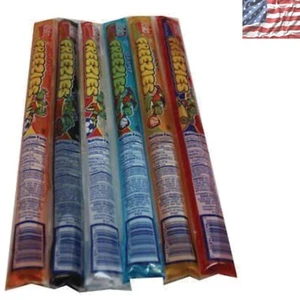 Pack of 50 Vibrant Freeze Pops - Raspberry, Orange, Cherry & Grape Flavors - Picture 1 of 3