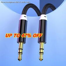1M to 3M Headphone Aux Cable Audio Lead 3.5mm Jack to Jack Stereo PC Car Male UK