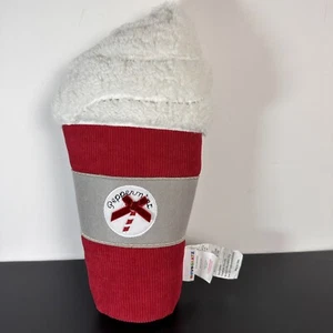Novogratz Pfefferminze Latte Überwurf Kissen Herbstdekor Weihnachten Kaffee Sherpa 10x18 - Bild 1 von 4