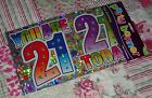 "Edge" 2.6 Metres "You Are 21 Today" 21St Birthday Party Foil Banner