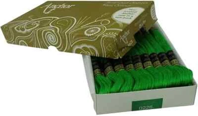 Anchor Threads Stranded Cotton Thread Cross Stitch Floss Green Hand Embroidery - Image 1 of 4