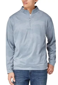 Kirkland Signature Men’s Performance Quarter Zip, Grey NWT - Picture 1 of 4