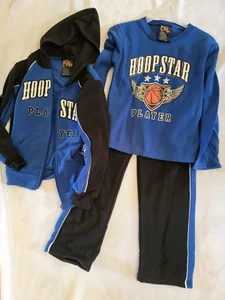 MAD GAME Boy's Fleece Hoodie+ joggers+ Top size 7 Hoop Star Blue NEW NWT - Picture 1 of 4