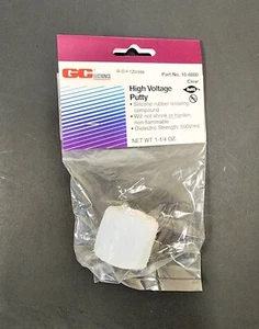 Masilla de alto voltaje - Aislante de goma de silicona - No se encogerá ni endurecerá - NUEVA - Imagen 1 de 4