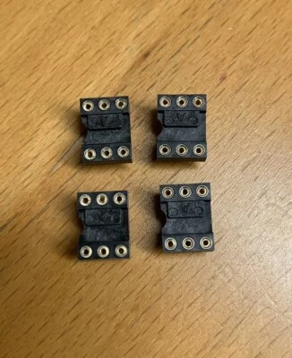 TYCO/AUGAT 1437535-8 / 506-AG11D-ESL ENCHUFE DE MONTAJE (4 piezas = 1 lote) Foto 1 de 4