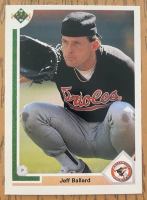 Jeff Ballard Upper Deck 1991 Baltimore Orioles Trading Card #260 Baseball MLB - Image 1 of 4
