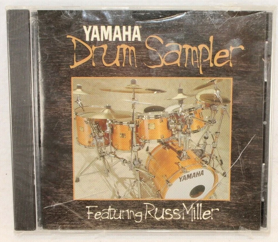Yamaha Drum Sampler CD Disc Russ Miller 900 Series Gadd Dave Wecki Katche SEALED - Image 1 of 3
