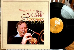 ROB McCONNELL LP - ALL IN GOOD TIME - Dark Orchid 8074, 1983, NM Ed Bickert - Picture 1 of 2
