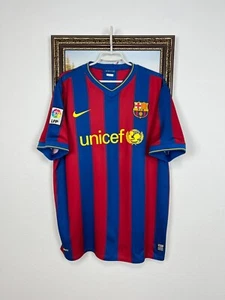 Barcelona Home football shirt 2009 Soccer Nike Jersey Mens Camiseta Trikot Sz XL - Picture 1 of 20