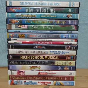 17 Cartoon Movie TV Series Childrens DVD Little Einsteins High School Music Lot - Bild 1 von 11