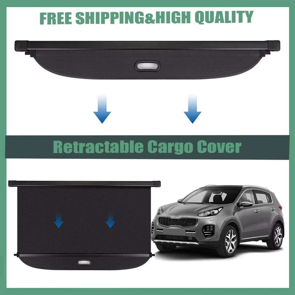 Protector de cubierta de carga trasero para maletero para KIA Sportage R 2010-2017 Foto 1 de 1