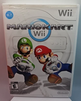 Mario Kart Wii (Nintendo, 2008) Complete In Box CIB With Manual & Insert - Image 1 of 4