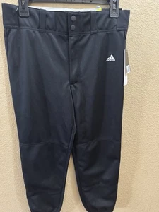 Adidas Traditional Cut Triple Stripe Soil Release Baseball Pants Size Boys L NWT - Picture 1 of 7