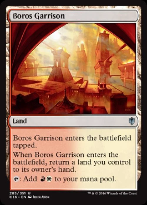 Boros Garrison - Light Play MTG Commander 2016 Edition - Image 1 of 1