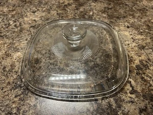 Pyrex Glass Lid A-9-C fits A-2-B & A-3-B, A-8-B & 9" Corning Ware A-9-C - Picture 1 of 2