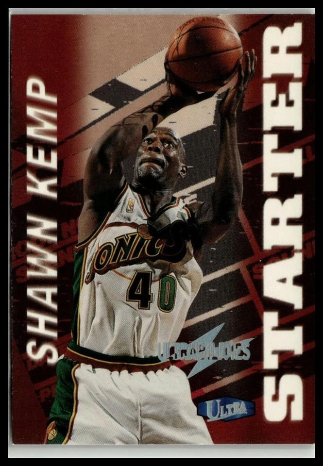 1997-98 Ultra #17 S Shawn Kemp Ultrabilities Starter - Image 1 of 2