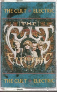 Cult Electric cassette UK Beggars Banquet 1987 cassette white shell with blue - Picture 1 of 3