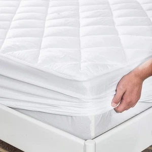 Extra tiefer gesteppter Matratzenschoner 40 cm Spannbettbezug Doppelbett King/Groß alle Größen - Bild 1 von 22