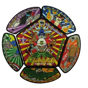 Aloha 2023 National Scout Jamboree 'AUMAKUA Set of 6 BLK Bdr (TS373) - Bild 1 von 2
