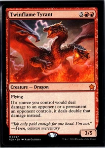 Twinflame Tyrant M Foundations 97 NM - Picture 1 of 1