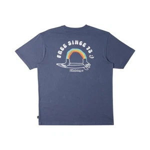 Billabong Kids Funghi Short Sleeve Crew Neck Cotton T-Shirt Top Tee - Picture 1 of 1