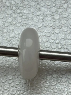 Authentic TROLLBEADS LIMITED EDITION LE CHINA 2009 WHITE  JADE BEAD. New - Image 1 of 4