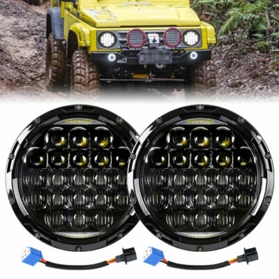 Newest Fit for Suzuki Sierra SJ80 SJ80V LJ80 LED 7inch Headlights HI/LO Beam DRL - image 1 of 4