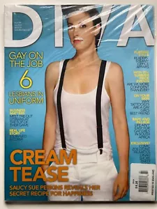 SAUCY SUE PERKINS July 2008 DIVA Magazine LESBIANS AT THE TOP OF THEIR GAME New - Picture 1 of 1