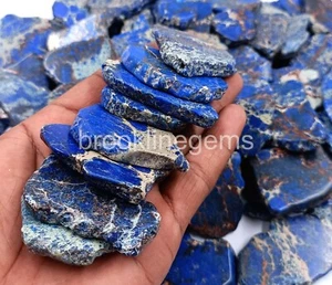 Piedra preciosa suelta losa turquesa azul áspera sin cortar certificada natural k1 - Imagen 1 de 10