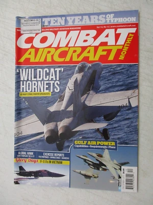 COMBAT AIRCRAFT MONTHLY MAGAZINE DEC 2013 US NAVY WILDCAT HORNETS F-111'S IN NAm - Image 1 of 2