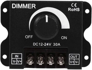 8A 20A 30A LED Dimmer Wireless Remote Controller for Single Color COB led strip - Picture 1 of 26