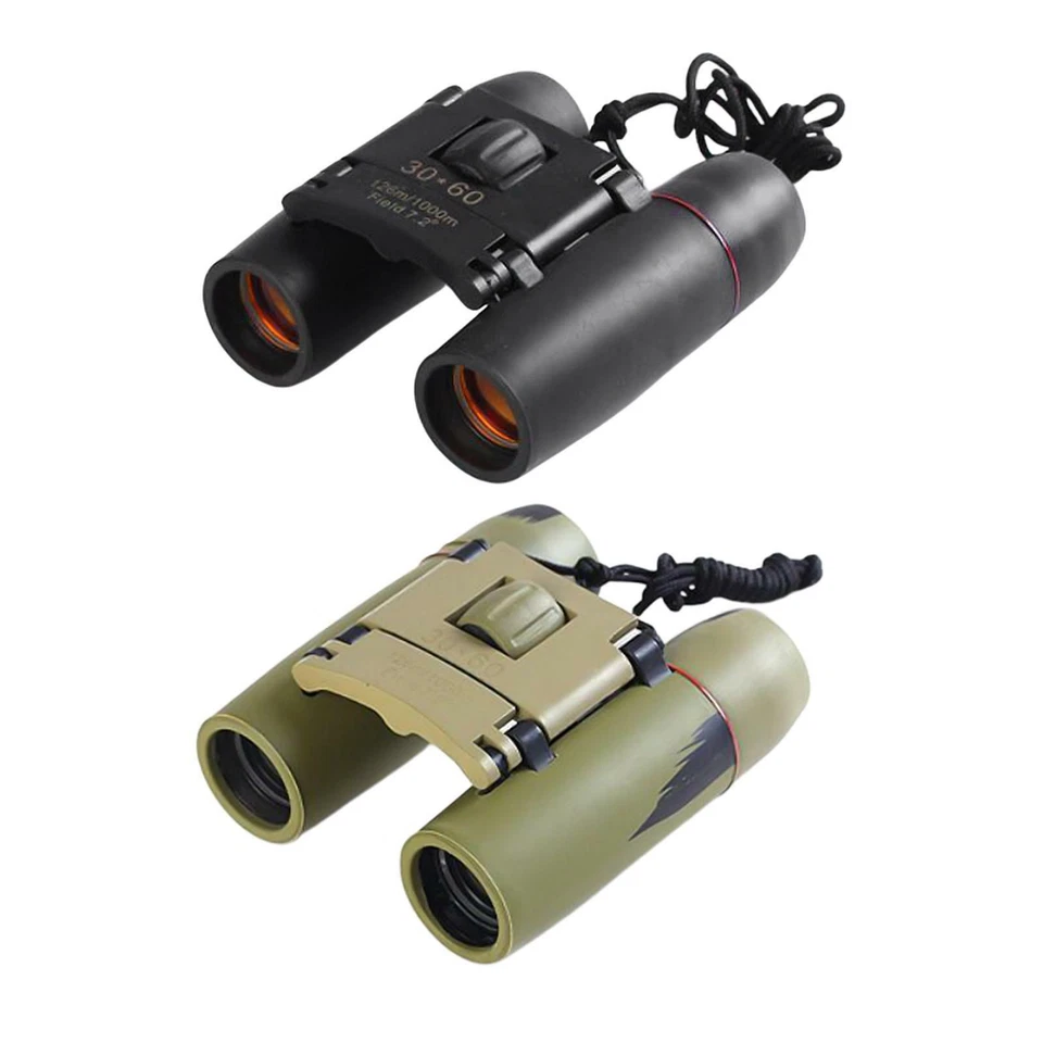 Mini 30 x 60 Binoculars Wide Angle Outdoors Sightseeing Telescope with Pouch - Image 1 of 1