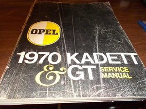Opel Kadette und GT Bj 1970 original Scheckheft / kostenloser Versand - Bild 1 von 2