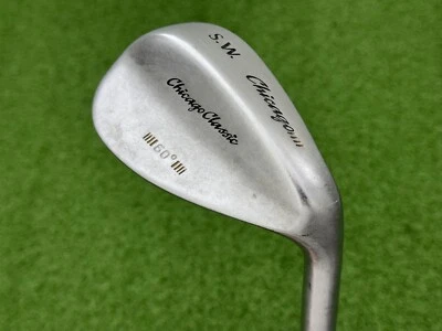 CHICAGO CLASSIC 60* CUÑA DE ARENA Diestro Fibra de Carbono Olmeda Eje Usado Golf Foto 1 de 4