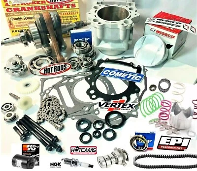 Kit de embreagem 08-14 Grizzly 700 105.5 Big Bore Stroker manivela 780 reconstrução Hotcam EPI - Imagem 1 de 4