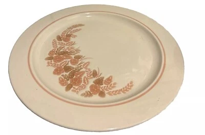 Set of Vintage 1970s, Hornsea England, 6 Side Plates- 23cm And One Dinner Plate - Image 1 of 4