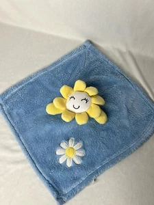 Baby Gear Flower Lovey Coperta di Sicurezza per Bambini Blu Giallo Bianco Morbida 15" 2016 - Foto 1 di 15