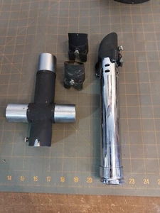 Heiland Research Chrome Flash Tube Star Wars Poignée Sabre laser Vader Kylo Ren - Photo 1/24